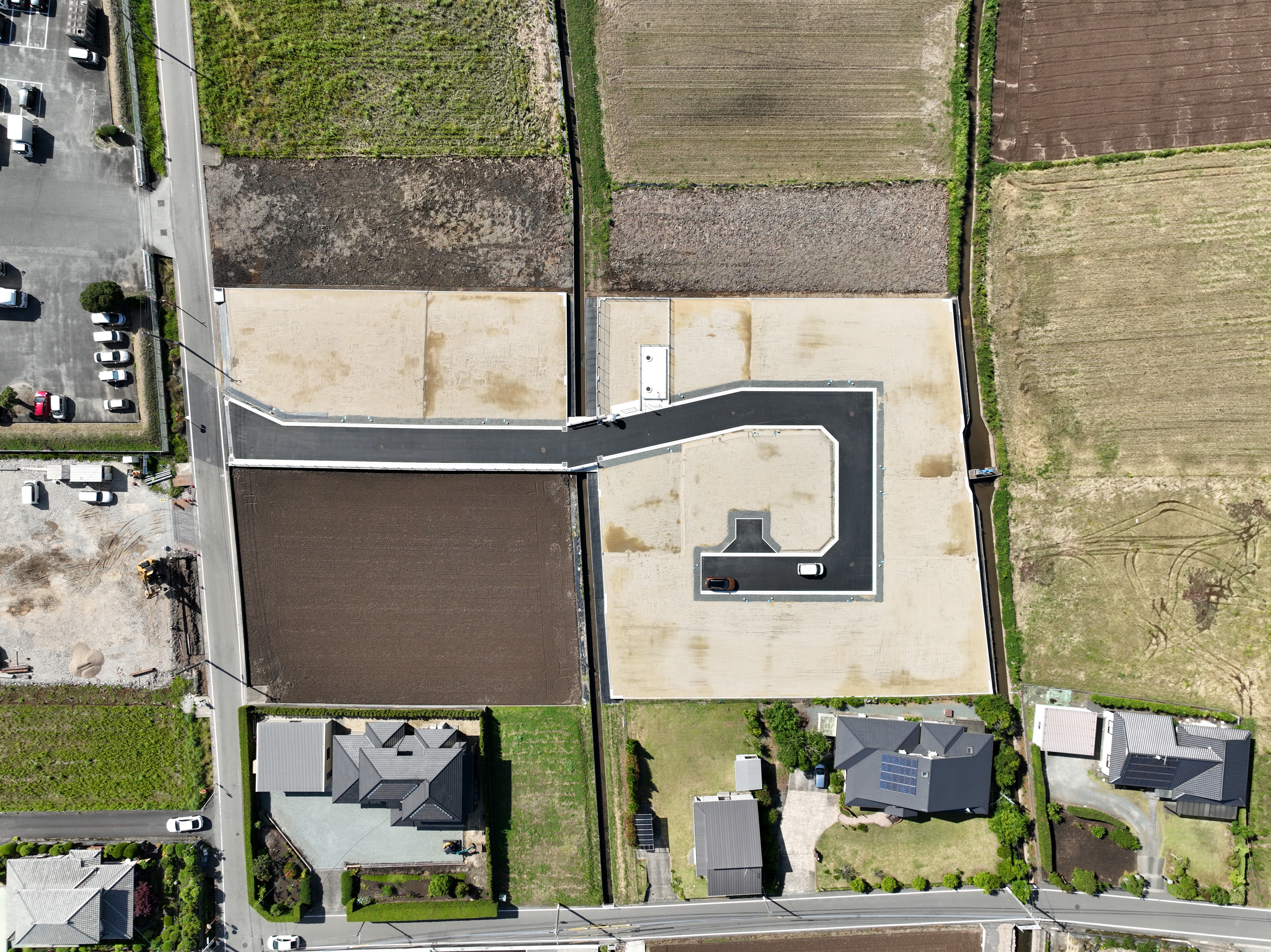 虹色不動産様・宇土市岩古曽町分譲地空撮